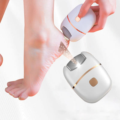 Rechargeable Electric Foot Grinder with 2 Grinding Heads